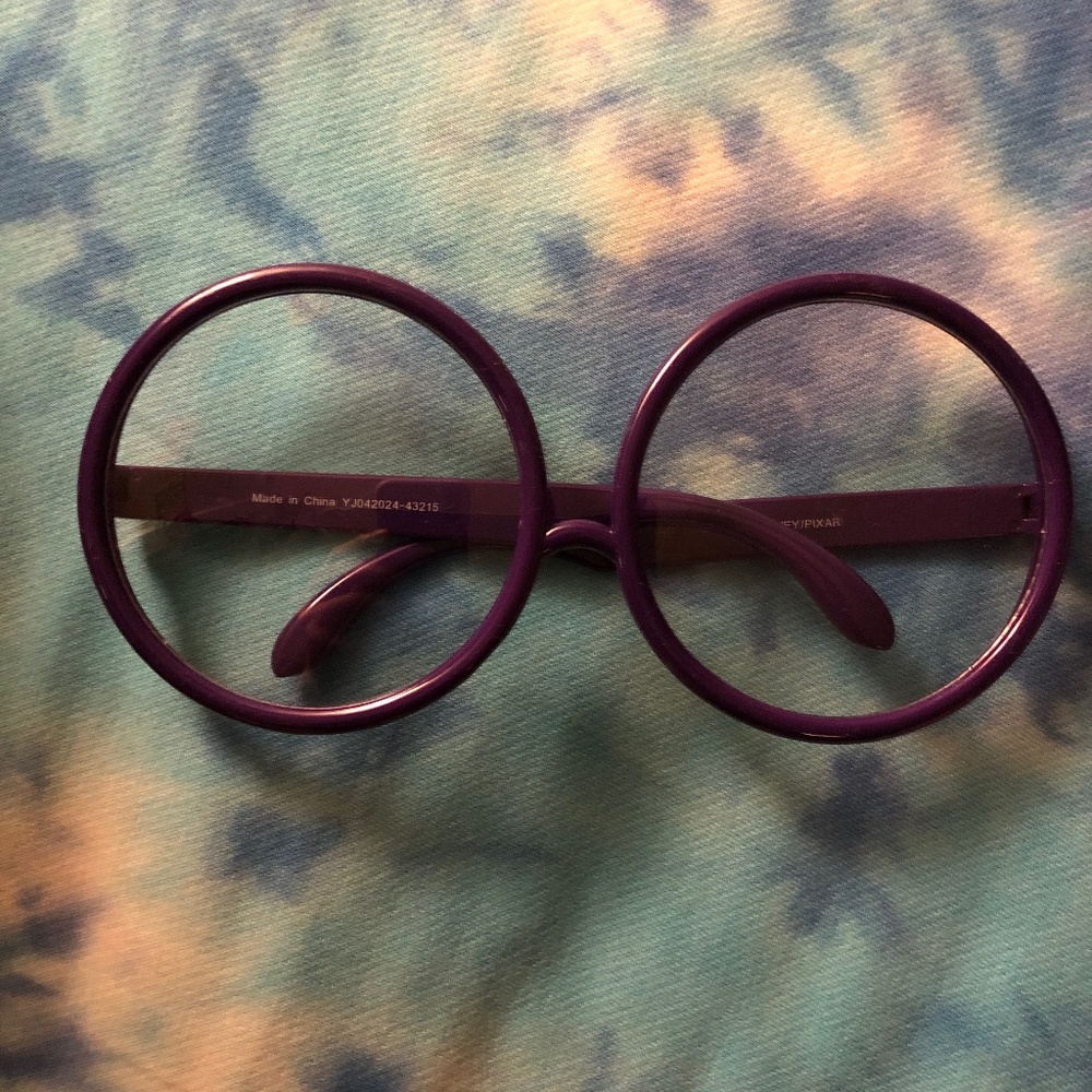 Sadness glasses, Inside Out, Purple glasses